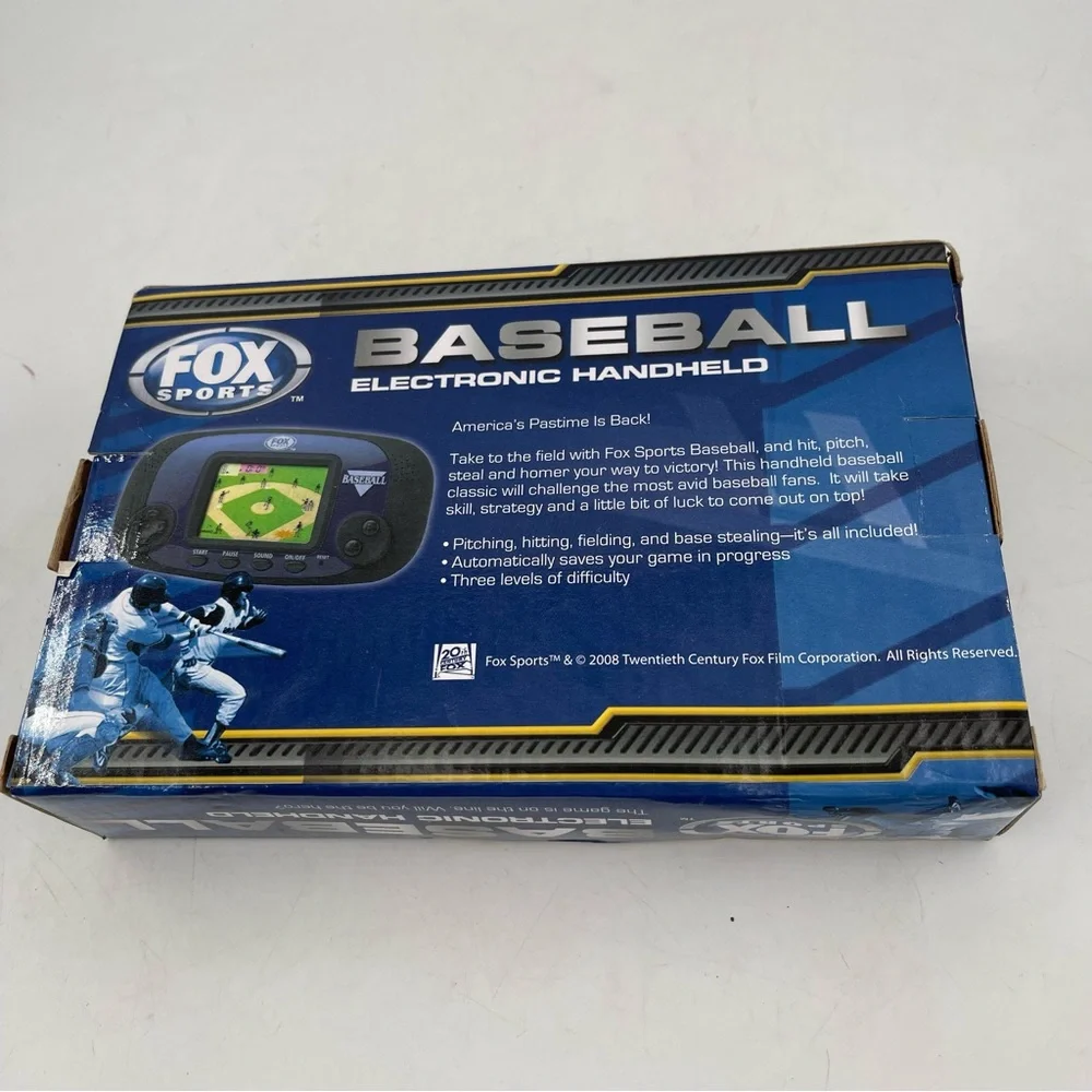 Excalibur Fox Sports - BRAND NEW - Baseball Electronic Handheld - New Batteries